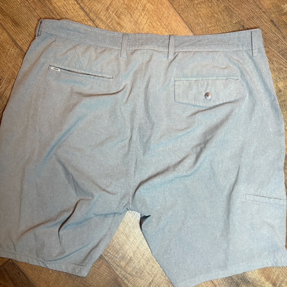 LinkSoul Men’s Size 38 Golf Shorts Performance Stretch 9.5” Inseam Gray - Picture 3 of 10
